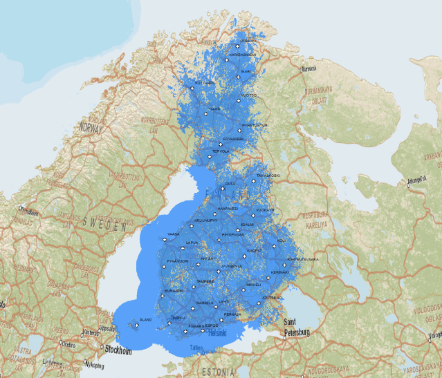 DVB-T2 - National SFN in Finland